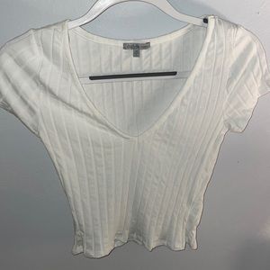 Cute white top!